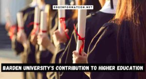 Barden University's Contribution To Higher Education