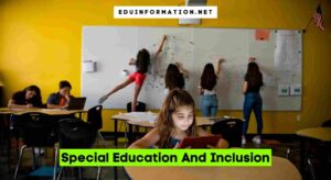 Special Education And Inclusion