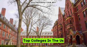 Top Colleges In The Us