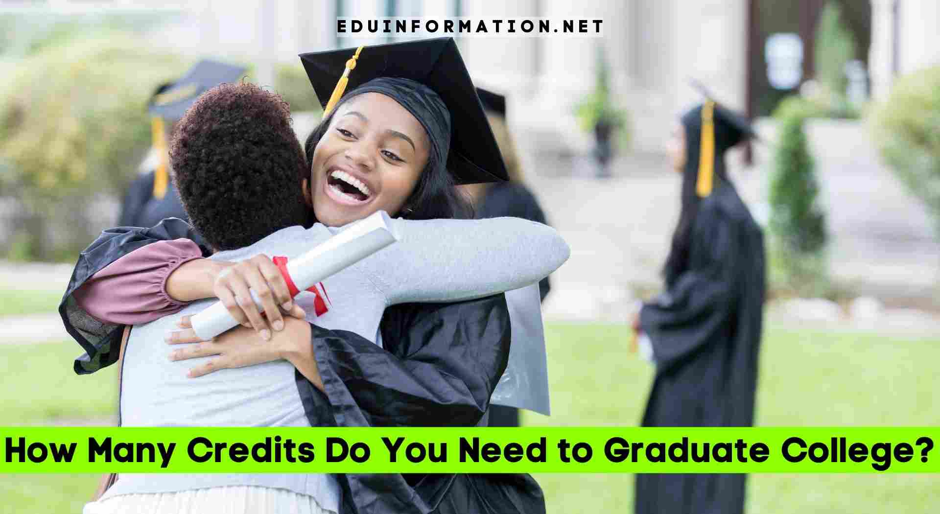 How Many Credits Do You Need to Graduate College?