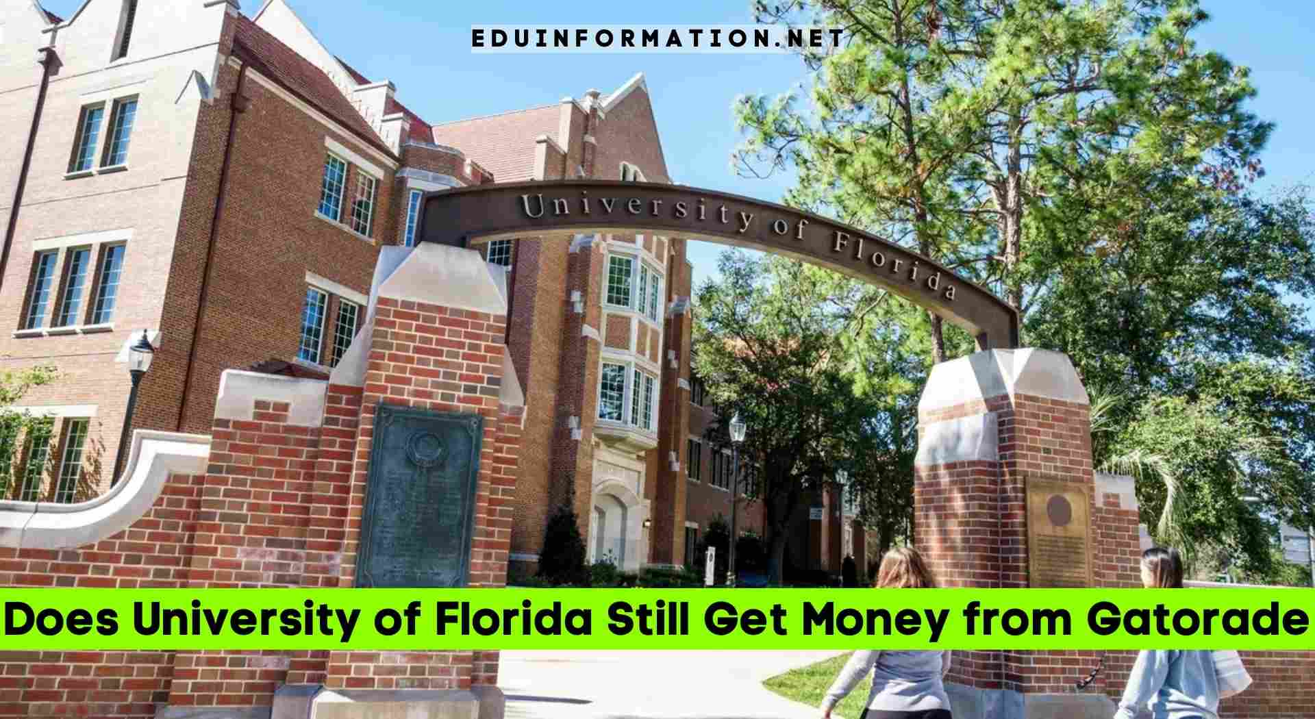 Does University of Florida Still Get Money from Gatorade