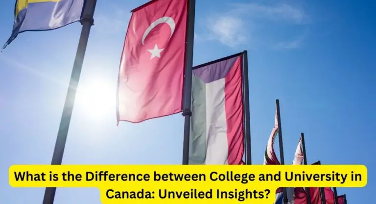 What is the Difference between College and University in Canada